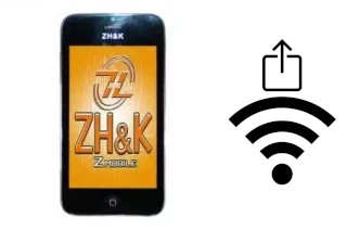 Como gerar um código QR com a senha Wifi em um ZH-K Mobile PAC 10