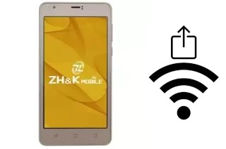 Como gerar um código QR com a senha Wifi em um ZH-K Mobile Spark 3