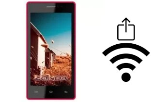 Como gerar um código QR com a senha Wifi em um Zonda ZA945