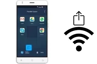 Como gerar um código QR com a senha Wifi em um Zopo Color C5i