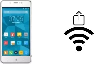 Como gerar um código QR com a senha Wifi em um Zopo Color E ZP350