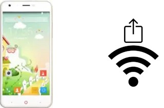 Como gerar um código QR com a senha Wifi em um Zopo Flash C