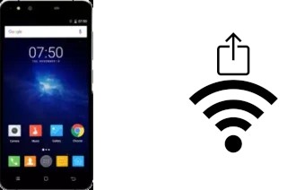 Como gerar um código QR com a senha Wifi em um Zopo Flash G5 Plus