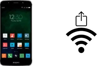 Como gerar um código QR com a senha Wifi em um Zopo Speed 7 Plus