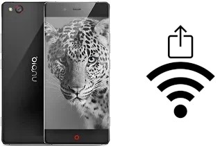 Como gerar um código QR com a senha Wifi em um ZTE nubia Z9