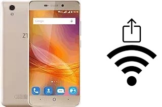 Como gerar um código QR com a senha Wifi em um ZTE Blade A452