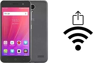 Como gerar um código QR com a senha Wifi em um ZTE Blade A520