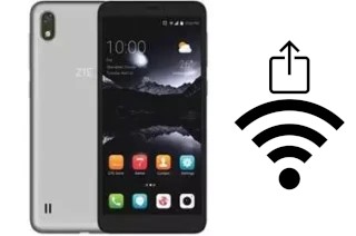 Como gerar um código QR com a senha Wifi em um ZTE A530