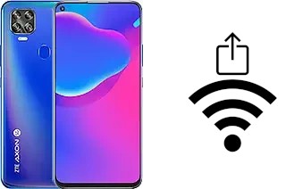 Como gerar um código QR com a senha Wifi em um ZTE Axon 11 SE 5G