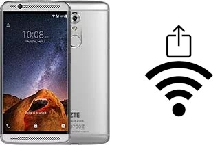 Como gerar um código QR com a senha Wifi em um ZTE Axon 7 mini