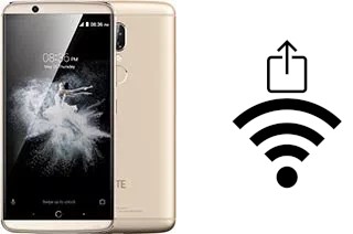 Como gerar um código QR com a senha Wifi em um ZTE Axon 7s