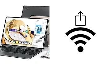 Como gerar um código QR com a senha Wifi em um ZTE Axon Pad