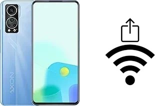 Como gerar um código QR com a senha Wifi em um ZTE Axon 30S