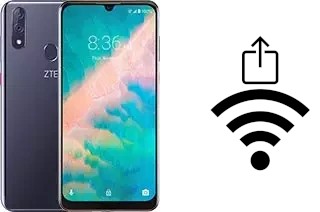 Como gerar um código QR com a senha Wifi em um ZTE Blade 10 Prime