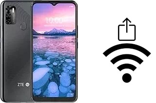 Como gerar um código QR com a senha Wifi em um ZTE Blade 20 5G