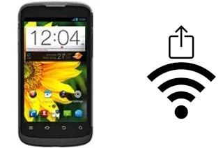 Como gerar um código QR com a senha Wifi em um ZTE Blade III