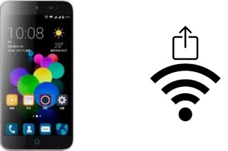 Como gerar um código QR com a senha Wifi em um ZTE Blade A1