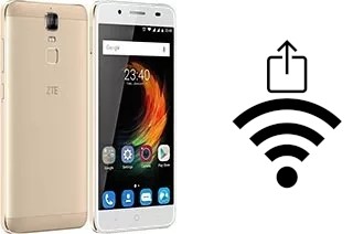 Como gerar um código QR com a senha Wifi em um ZTE Blade A2 Plus