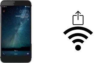 Como gerar um código QR com a senha Wifi em um ZTE Blade A2S