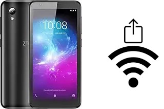 Como gerar um código QR com a senha Wifi em um ZTE Blade A3 (2019)