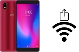 Como gerar um código QR com a senha Wifi em um ZTE Blade A3 2020