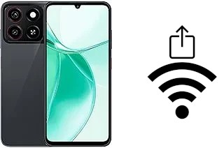 Como gerar um código QR com a senha Wifi em um ZTE Blade A35