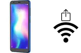 Como gerar um código QR com a senha Wifi em um ZTE Blade A5 (2019)