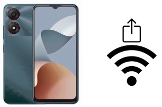 Como gerar um código QR com a senha Wifi em um ZTE Blade a54