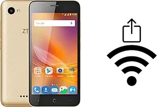 Como gerar um código QR com a senha Wifi em um ZTE Blade A601