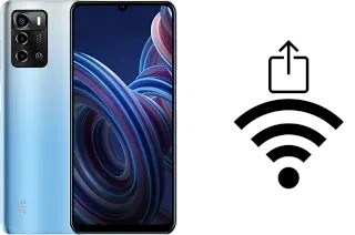 Como gerar um código QR com a senha Wifi em um ZTE Blade A72