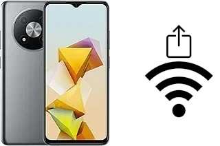 Como gerar um código QR com a senha Wifi em um ZTE Blade A73 5G