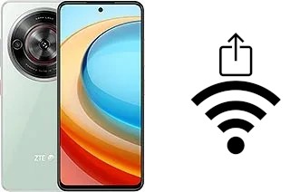 Como gerar um código QR com a senha Wifi em um ZTE Blade A75