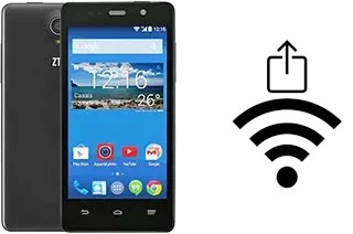 Como gerar um código QR com a senha Wifi em um ZTE Blade Apex 3