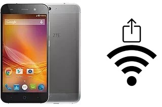 Como gerar um código QR com a senha Wifi em um ZTE Blade D6