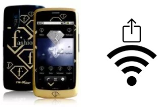 Como gerar um código QR com a senha Wifi em um ZTE FTV Phone