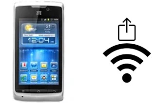 Como gerar um código QR com a senha Wifi em um ZTE Blade II V880+