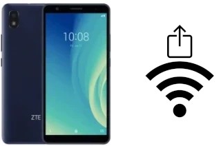 Como gerar um código QR com a senha Wifi em um ZTE Blade L210