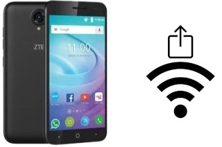 Como gerar um código QR com a senha Wifi em um ZTE Blade l7A