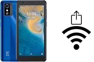 Como gerar um código QR com a senha Wifi em um ZTE Blade L9