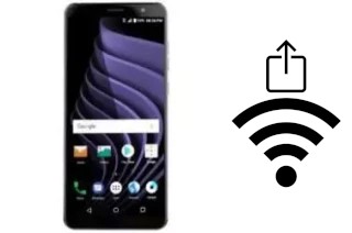 Como gerar um código QR com a senha Wifi em um ZTE Blade Max View