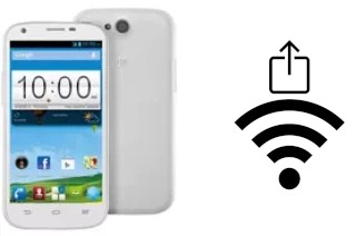 Como gerar um código QR com a senha Wifi em um ZTE Blade Q Maxi