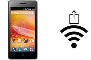 Como gerar um código QR com a senha Wifi em um ZTE Blade Q Pro