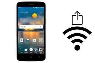 Como gerar um código QR com a senha Wifi em um ZTE Blade Spark