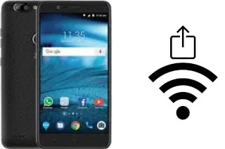 Como gerar um código QR com a senha Wifi em um ZTE Blade V Ultra