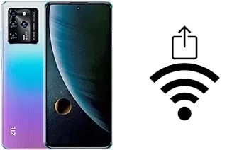 Como gerar um código QR com a senha Wifi em um ZTE Blade V30