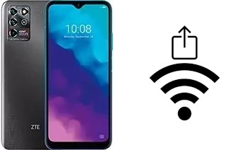 Como gerar um código QR com a senha Wifi em um ZTE Blade V30 Vita