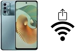 Como gerar um código QR com a senha Wifi em um ZTE Blade V40