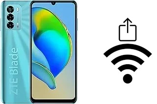 Como gerar um código QR com a senha Wifi em um ZTE Blade V40 Vita