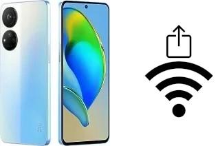 Como gerar um código QR com a senha Wifi em um ZTE Blade V40s