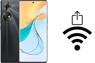 Como gerar um código QR com a senha Wifi em um ZTE Blade V50